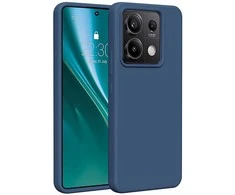 Dėklas Telforceone Etteri Silicone case for Xiaomi Redmi 15C 5G dark mėlynas