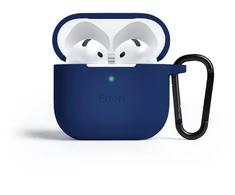 Etteri silikoninis dėklas AirPods 4 tamsiai mėlynas
