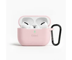 Etteri silikoninis dėklas AirPods Pro 3 šviesiai rožinis