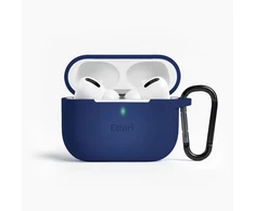 Etteri silikoninis dėklas AirPods Pro 3 tamsiai mėlynas