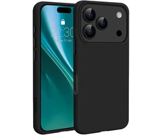 Dėklas Telforceone Etteri Silicone Mag case for iPhone 17 Pro Max juodas