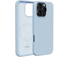 Dėklas Telforceone Etteri Silicone Mag Apple iPhone 16 Pro 6,3" žydros spalvos