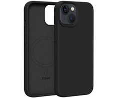 Telforceone Etteri Silicone Mag dėklas Apple iPhone 13 6,1" juodos spalvos