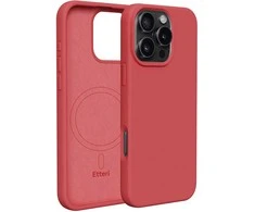 Dėklas Telforceone Etteri Silicone Mag Apple iPhone 16 Pro Max 6.9" aviečių