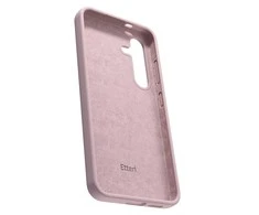 Etteri silikoninis Mag dėklas, skirtas Samsung Galaxy S25 Edge, šviesiai rožinės spalvos