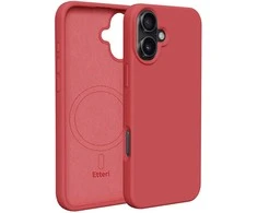 Dėklas Telforceone Etteri Silicone Mag Apple iPhone 16 Plus 6.7" aviečių