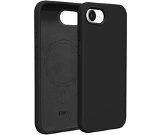 Dėklas Telforceone Etteri Silicone Mag case for iPhone 16e / 17e juodas