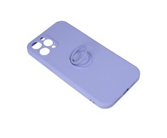 iLike TelForceone Finger Grip dėklas skirtas Samsung Galaxy A14 4G / A14 5G, violetinis