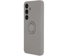 Dėklas Telforceone Finger Ring Case for Samsung Galaxy S24 light pilka