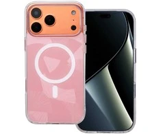 Dėklas Telforceone Flash Mag case for iPhone 17 Pro 6,3" pink