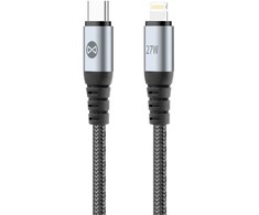 Forever Braix laidas USB-C – Lightning 1,0 m 27W juodas
