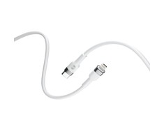 Forever Flexible kabelis USB-C - Lightning 1,0 m 20W baltos spalvos