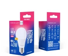 „Telforceone Forever Light“ LED lemputė E27 A55 4W 480lm 6000K E klasė