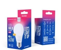 „Telforceone Forever Light“ LED lemputė E27 A60 7W 806lm 6000K E klasė