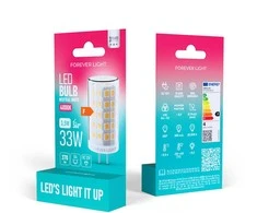 „Telforceone Forever Light“ LED lemputė G4 3,5 W 370 lm 4000 K 12 V F klasė