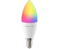 Telforceone Forever Light LED Bulb RGB E14 C37 5W 500lm 4000K class F