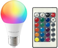 Telforceone Forever Light LED Bulb RGB E27 A60 8W 850lm 4000K class F