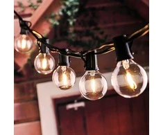 Telforceone Forever Light LED saulės girlianda SUNARI FLS-120 5,5m + 10 lempučių skaidraus G40 IP44