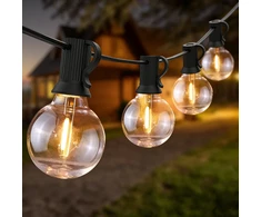 „Telforceone Forever Light“ saulės energija varomos LED girliandos SUNARI FLS-180 8,5 m 10+1 skaidrios lemputės 1800 mAh + nuotolinio valdymo pultas