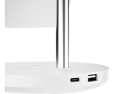 Forever MACS-100 magnetinis belaidis įkroviklis su power bank baltos spalvos 5in1