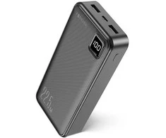 Telforceone Forever power bank TB-300L PD QC 22,5W 20000 mAh juodas