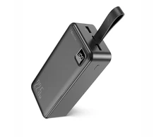 Telforceone Forever power bank TB-300XL PD QC 22,5W 30000 mAh juodas