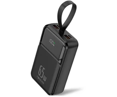 Forever išorinė baterija TB-400 PD QC 65W 20000 mAh juoda