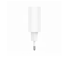 Forever TC-07-30AC PD QC įkroviklis 1x USB-C 1x USB 30W baltos spalvos