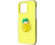 Dėklas Telforceone Fruit 2in1 case for iPhone 12 / 12 Pro 6,1" yellow