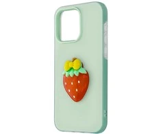 Dėklas Telforceone Fruit 2in1 case for iPhone 17 Pro Max 6,9" žalias