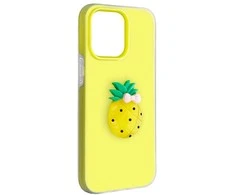 TFO „Fruit“ 2 viename dėklas, skirtas „iPhone 17 Pro Max“ 6,9" geltonas