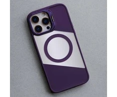 Dėklas Telforceone Fusion Mag case for iPhone 12 / 12 Pro 6,1" violetinė