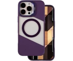 Dėklas Telforceone Fusion Mag case for iPhone 16 Pro 6,3" violetinė