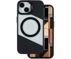 Dėklas Telforceone Fusion Mag case for iPhone 16 6,1" juodas