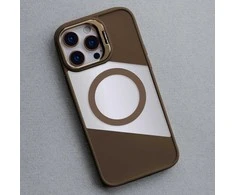 Dėklas Telforceone Fusion Mag case for iPhone 16 6,1" ruda
