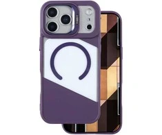 Dėklas Telforceone Fusion Mag case for iPhone 17 Pro Max 6,9'' violetinė