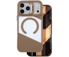 Dėklas Telforceone Fusion Mag case for iPhone 17 Pro Max 6,9'' ruda