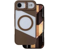 Dėklas Telforceone Fusion Mag case for iPhone 17 Air 6,6'' ruda