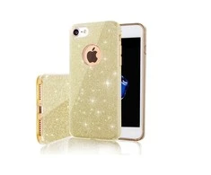 TelForceone Blizgantis 3in1 dėklas iPhone 11 Pro Max auksinis
