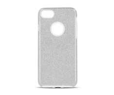 TelForceone Blizgantis 3in1 dėklas iPhone XR sidabrinis