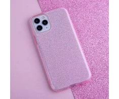 TFO TelForceone Glitter 3in1 dėklas skirtas Xiaomi Redmi Note 10 5G / Poco M3 Pro / M3 Pro 5G, rožinis