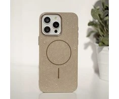 Dėklas Telforceone Glitter Thin Mag case for iPhone 16e / 17e ruda