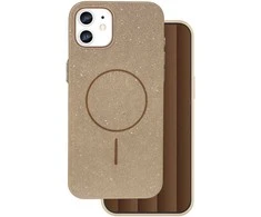 Telforceone Plonas, blizgantis „Magsafe“ dėklas, skirtas „iPhone 11“, rudas