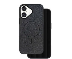 Dėklas Telforceone Glitter Thin Mag case for iPhone 16e / 17e juodas