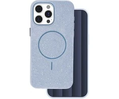 Dėklas Telforceone Glitter Thin Mag case for iPhone 15 Pro 6,1" mėlynas