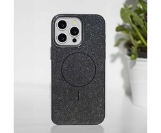 Dėklas Telforceone Glitter Thin Mag case for iPhone 13 6,1" juodas