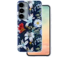 Dėklas Telforceone Glow Glam case for Samsung Galaxy S25 mėlynas