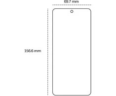 Hello Case Telforceone Grūdintas stiklas 2,5D, skirtas Xiaomi Redmi Note 14 4G / 14 5G