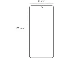 Apsauginis stiklas 2,5D Realme 12 5G