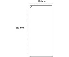 TFO TelForceone Grūdintas 2,5D stiklas, skirtas "Oppo Reno 6 5G